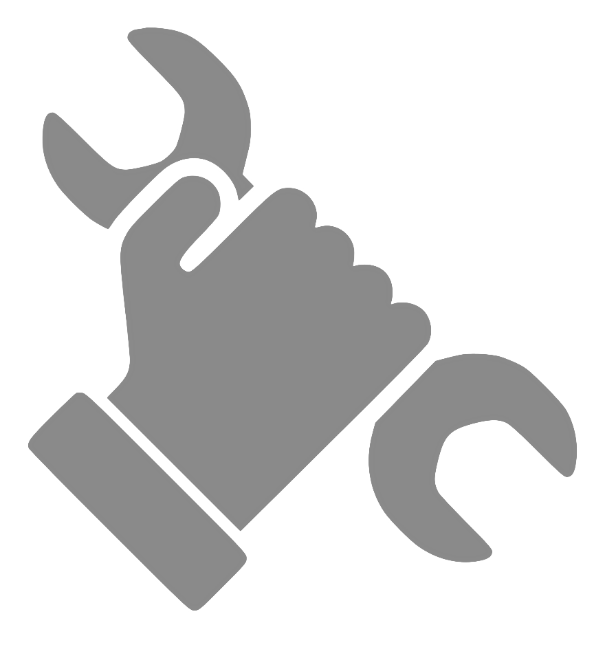 Logo de una casa con herramientas representando al Servicio Técnico Bosch Utebo